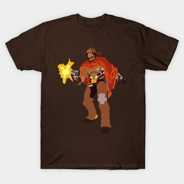 Minimalist McCree T-Shirt by Blitzitron25